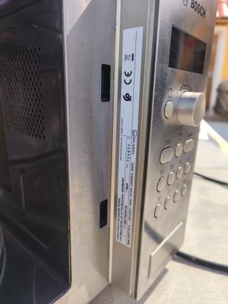 Microondas Bosch Acero Inoxidable AG817ALS GRILL