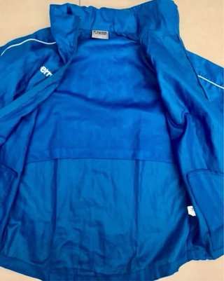 Giacca antivento Errea bambini blu 8 anni