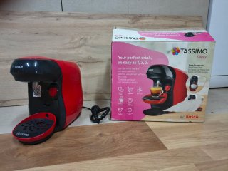 Cafetera Tassimo Bosch Roja