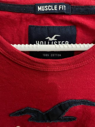 Camiseta Hollister Roja
