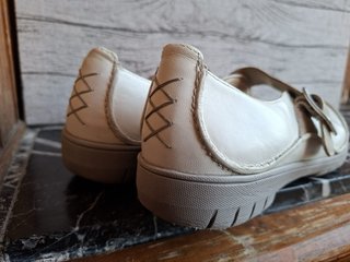 Sandalias Grunland Beige/Blanco Talla 39