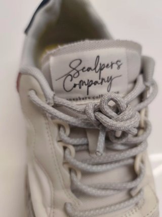 Zapatillas Scalpers Talla 43 Beige/Gris