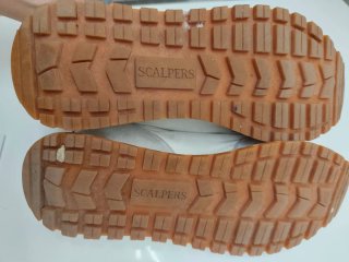 Zapatillas Scalpers Talla 43 Beige/Gris