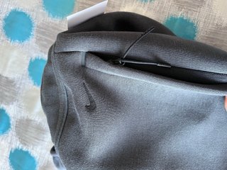 Pantalón Nike oversize gris