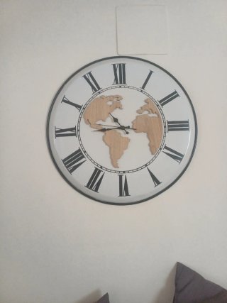 Reloj de Pared Decorativo Mundo