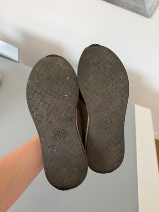 Zapatillas Popa Mujer Gris y Verde Oliva