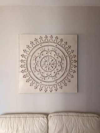 Cuadro Decorativo Metal 91x91cm