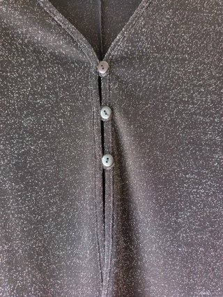 Vestido Hennes negro talla S