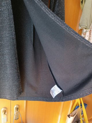 Vestido Hennes negro talla S