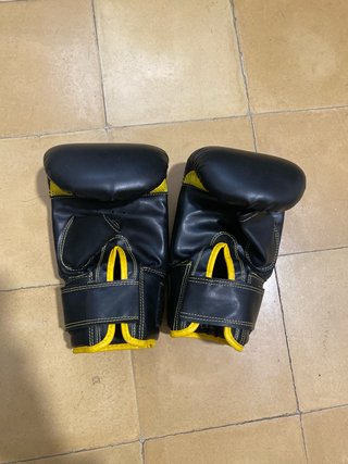 Guantes de Boxeo Brooklyn Fitboxing XL Negro/Amari