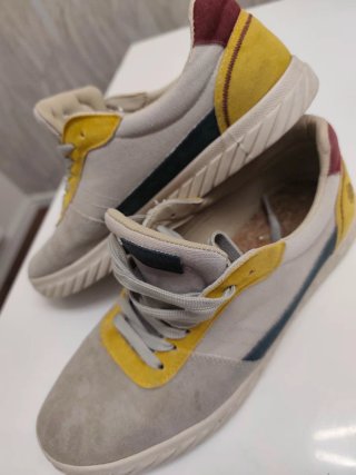 Zapatillas Springfield Talla 43 Gris/Amarillo