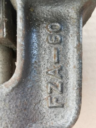Morsa FZA 60 in ghisa