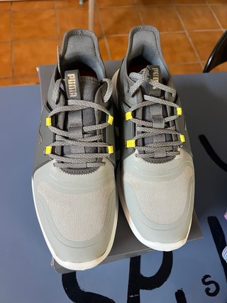 Zapatillas Puma Ignite Fasten8 Pro Golf Gris
