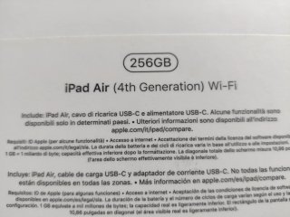 iPad Air 4ª Gen 256GB + Apple Pencil