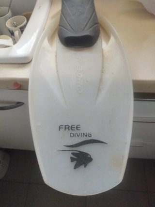 Aletas de buceo talla 44-45