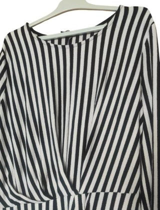 Vestido Bershka rayas