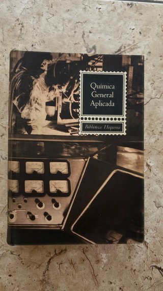 Libro Química general aplicada.