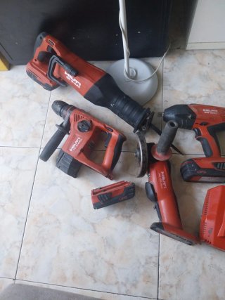 Lote Herramientas Hilti Batería y Cargador