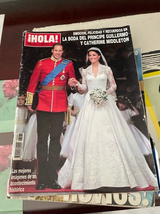 Guillermo de Gales y Catalina de Gales revista