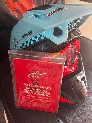 Casco Alpinestars Motocross SM5 + gafas
