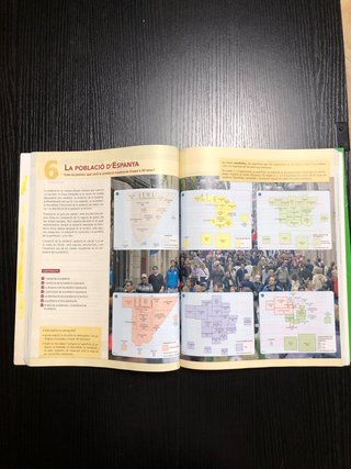 libro de texto Geografía Batxillerat Aula 3D