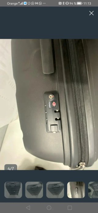 Maleta American Tourister Negra Grande
