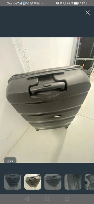 Maleta American Tourister Negra Grande