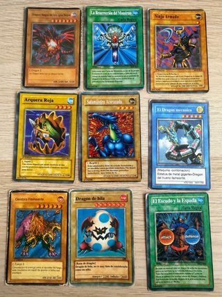 Lote 30 Cartas Yu-Gi-Oh Antiguas
