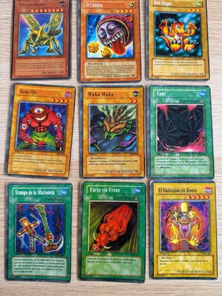 Lote 30 Cartas Yu-Gi-Oh Antiguas