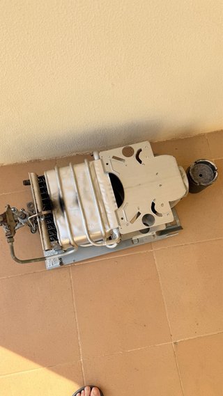 Calentador de butano en perfecto estado