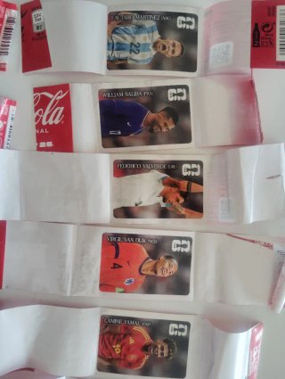 12 Cromos Coca Cola  Panini Colección Completa