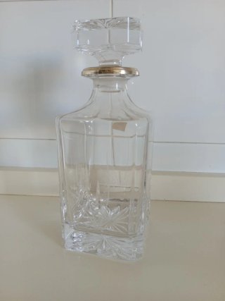 Licorera La Galaica Cristal y Plata