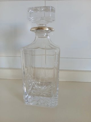 Licorera La Galaica Cristal y Plata
