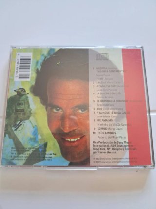 Lote 3 CDs Julio Iglesias: Crazy, Calor, Noche de.