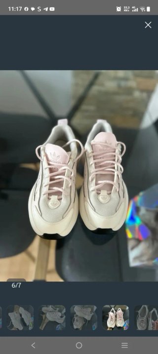 Zapatillas Adidas Mujer Rosa/Blanco Talla 39
