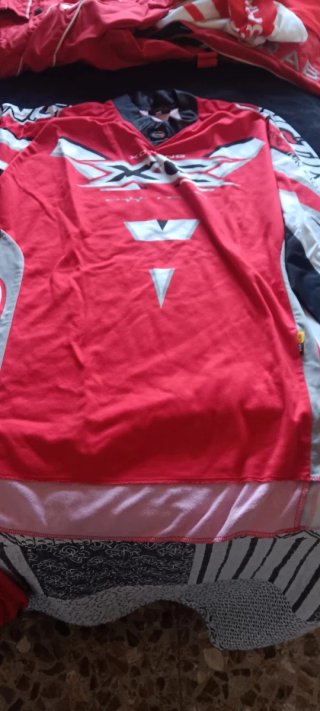 Equipación Quad Talla XXL Roja