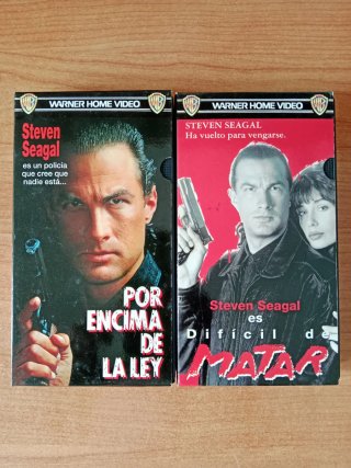 Pack VHS Steven Segal
