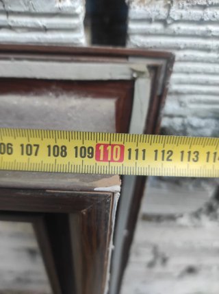 3 Ventanas aluminio color sapeli.2 cristal climali