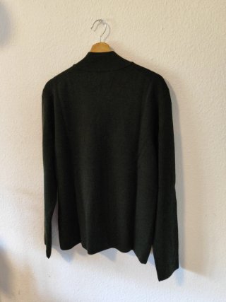 Jersey Hackett Cremallera Verde Talla M