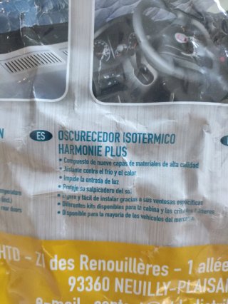 Oscurecedor autocaravana