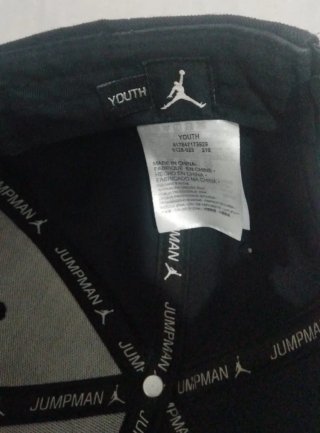 Gorra Jordan Negra Logo Jumpman
