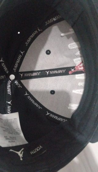 Gorra Jordan Negra Logo Jumpman