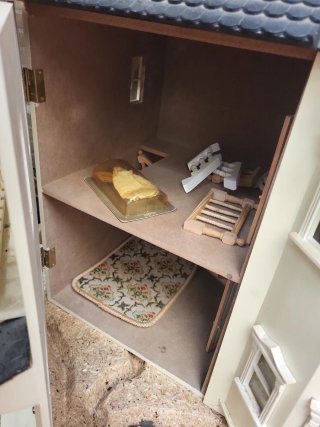 Casa de muñecas detallada