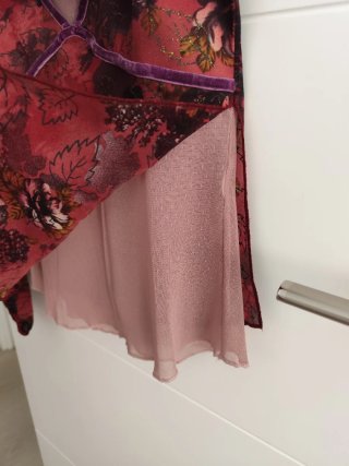Blusa Bershka Estampada Talla M