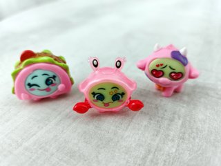 Lote 3 Moji Pops figuras coleccionables