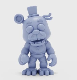 Figuras Fnaf Chibi Resina Pintado a Mano