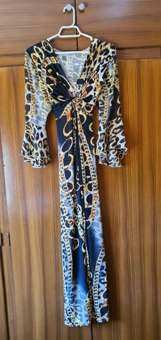 Vestido Largo Estilo Marbella Made in France