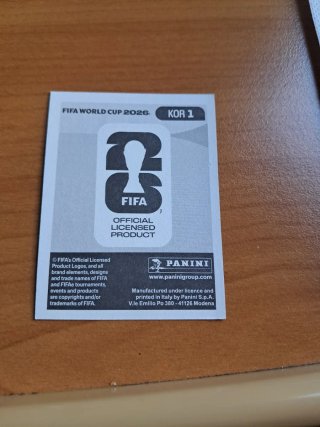 3 Cromos Panini Mundial FIFA 2026