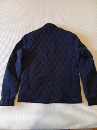 Chaqueta acolchada Lefties azul hombre