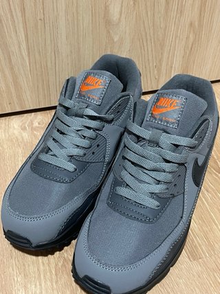 Nike Air Max 90 Gris Naranja